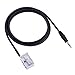 Keple Car Aux-in Adapter Cable 3.5mm Aux Audio Music Connector Cable for Mercedes A Class W169, W245, B W245, W203, C W209, W203, CLK X164, W209, GL W164, X164 5ft