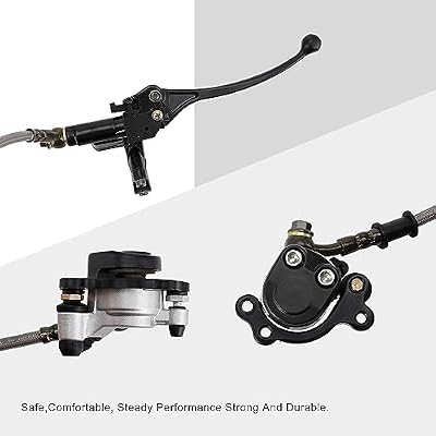 GOOFIT Front Disc Brake Master Cylinder Replacement for 2 Stroke 43cc 47cc 49cc FS529 X1 X2 R1 Mini Pocket Bike Dirt Bike Mini Chopper Scooter