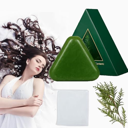 Savon Shampoing Solide Aux 12 Plantes, Savon Cheveux CoréEn, Entretien éQuilibré Pour Cheveux Plus Forts, IdéAl Femme Homme (1pcs)