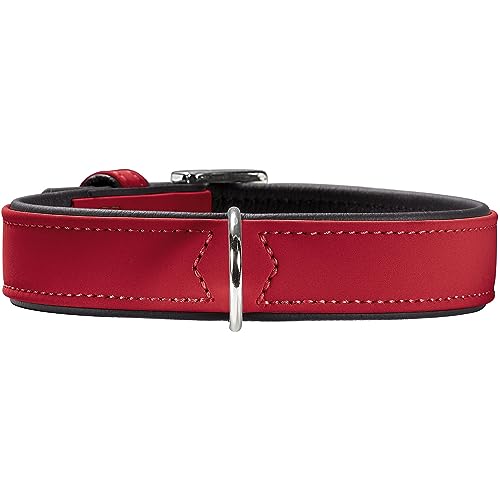 Hunter Collare Softie, 50Rosso/Nero, Salilpelle