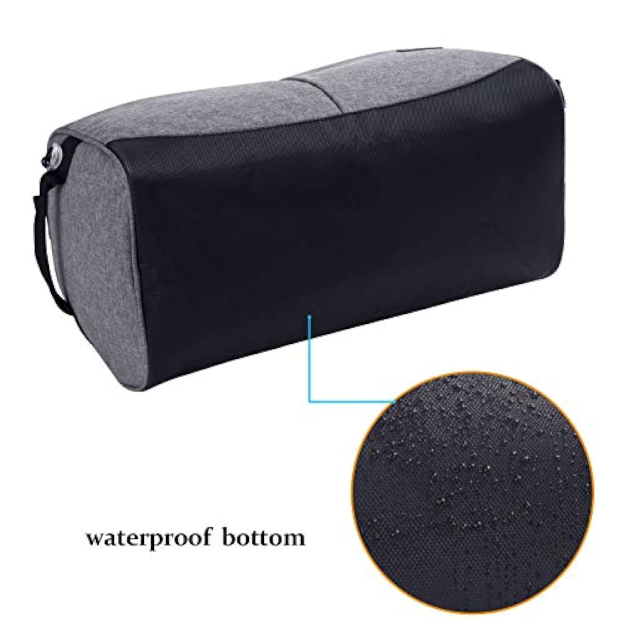 Travel Duffel Bag, 45L with Shoes Compartment