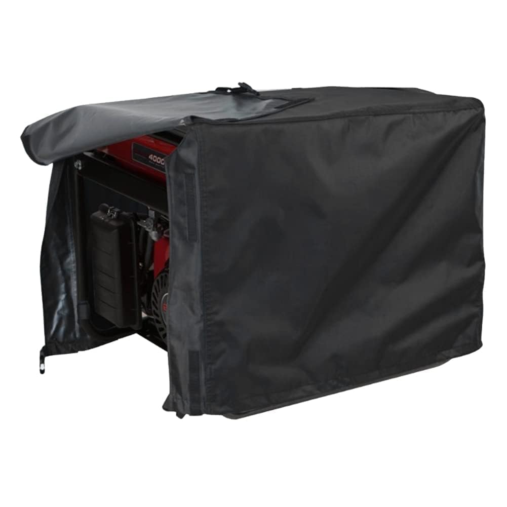 Copertura del generatore, copertura della tenda del generatore addensato durante la corsa Copertura del generatore portatile universale compatibile per esterni 35 x 26 x 28 pollici(Nero)