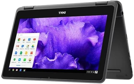 Miniatura 4 de Dell Laptop Chromebook 3180, computadora portátil de 11.6 pulgadas, Intel Celeron N3060, 4 GB de RAM, SSD de 16 GB, cámara web, Wi-Fi, Bluetooth,