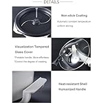 BTURYT 800 W Coffee Toast Machine, High Efficiency Home Coffee Torrying Machine - 0-240 ° C Adjustable, Coffee Sticks - Timer 0 To 60 Minutes - Image 5