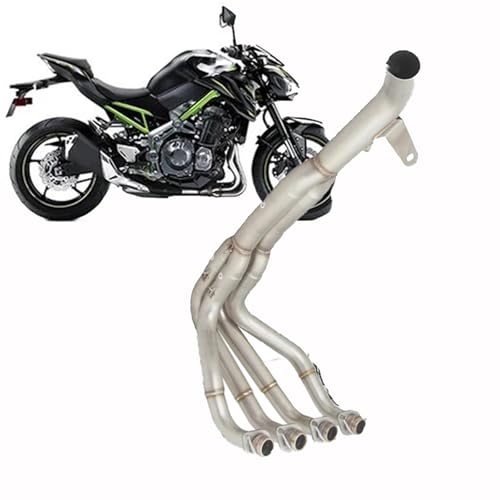 Silencieux d'échappement avant Kawasaki Z900 tube collecteur moto A2 2017-2024
