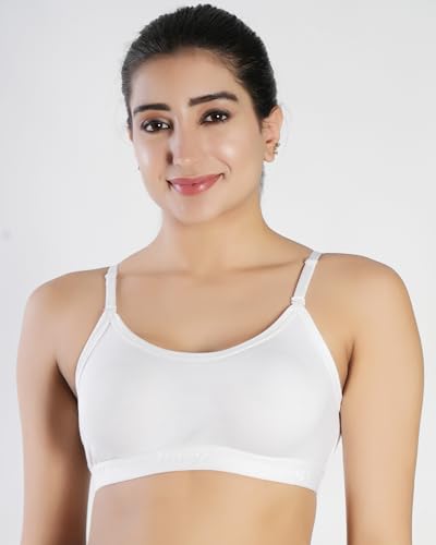 Image of Medium Impact Sports Bra for Women | Daily Use | Non-Wired | Non-Padded | Seamless Bra | Full Coverage | Suitable for Gym,Yoga,Workout