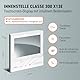 BTICINO, CLASSE300 X13E Video-Innenstelle mit 7-Touchscreen, 4 sensitiven Tasten, Smartphone-Anbindung, App-Nutzung, Erweiterung des Sets Art.-Nr. 363911 für ein Zweifamilienhaus, Weiß, 344642