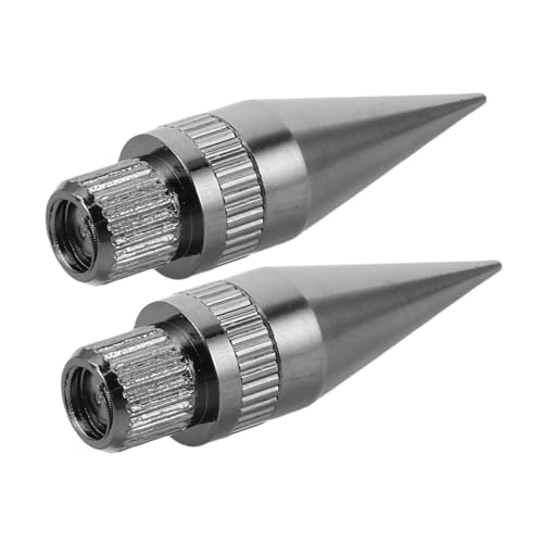 ERINGOGO 2個 スピーカーの振動止め釘 スピーカースパイクパッド 床用サブウーファースタンド オーディオショックアブソーバーパッド スピーカースパイク絶縁スパイク 遮音パッド Black 銅