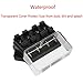 ESUPPORT Car Truck 4 Way Circuit Standard ATO Blade Fuse Box Block Holder 12V 24V
