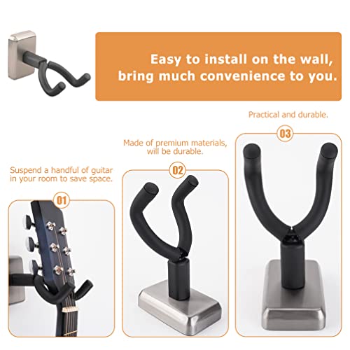 Generic Guitar Mur Mount Hangres Sponge Hook Display Support Support Rack Accessoires pour Basse Acoustique Électrique… - Les Beatles, Paul McCartney, John Lennon, RIngo Starr, George Harrison Generic Guitar Mur Mount Hangres Sponge Hook Display Support Support Rack Accessoires pour Basse Acoustique Électrique… – Image 4