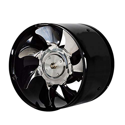 Axial Rohrventilator Ø 150Mm 780M³/H Abluft Zuluft Rohrlüfter Radial Rohr Lüfter Absauglüfter Industrielüfter Absaugung Iedrigem