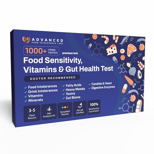 AFIL Premium 1000+ Items Test Kit, Food Sensitivity Test Kit