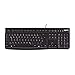 Produktbild Logitech K120 Kabelgebundene Tastatur für Windows, Italienisches QWERTY-Layout - Schwarz