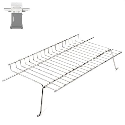 BBQration Warming Rack Grill Parts for Charbroil Performance 463633316, 463672016, Warming Rack Replacement Parts for Char Broil Performance 2-Burner, Grill Top Rack Replacement Parts
