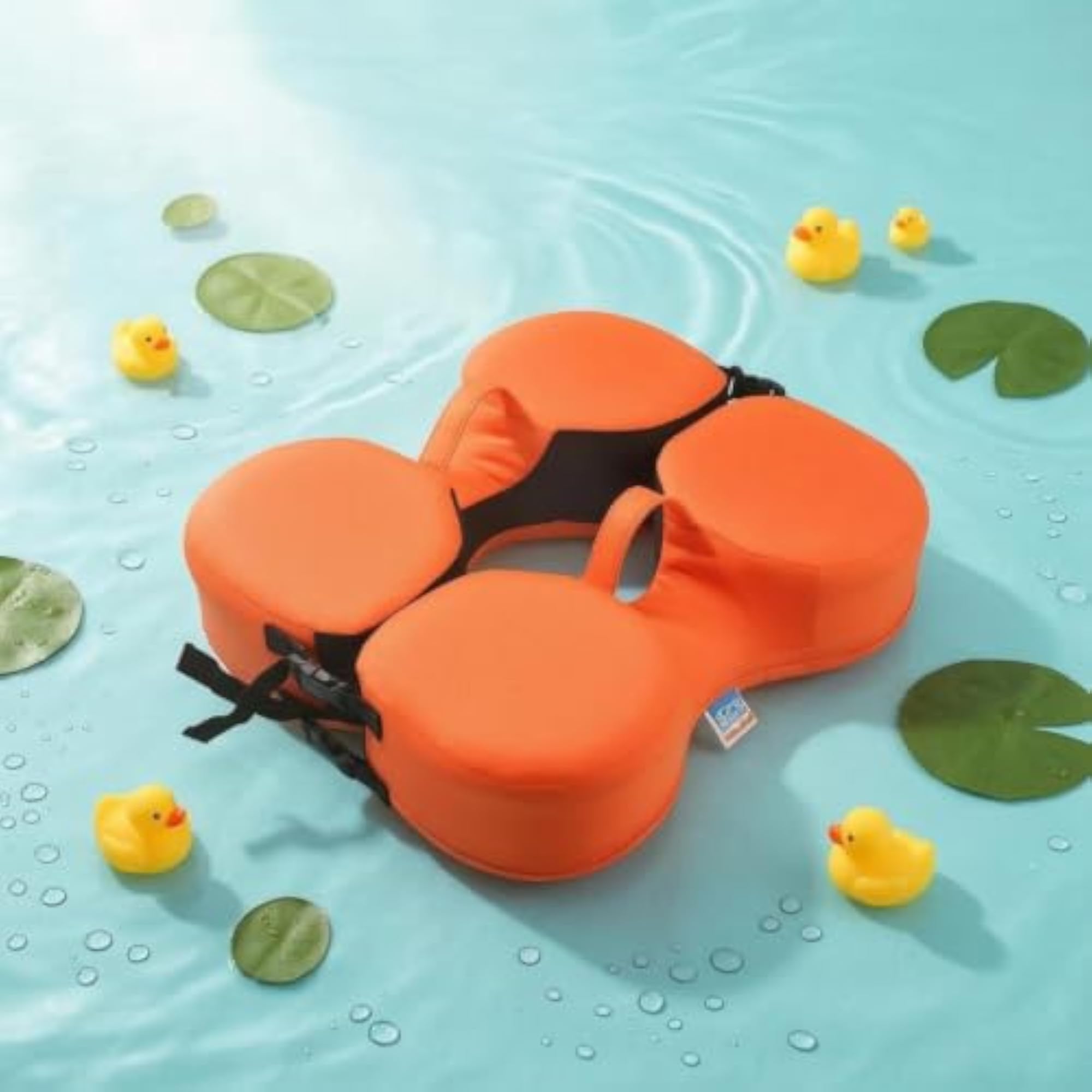 Inflatable Baby Swimming Buoy Soft Textile Cover
