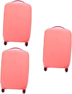 3 Peças Laváveis Capas Com Rodas Capa Polegadas Capa De Bagagem Tey Mala Manga Protetora De Bagagem - Bolsa Para Protetor Rosa Mala De Viagem Elástico