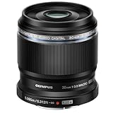 OM SYSTEM Olympus M.Zuiko Digital ED 30mm F3.5 Macro for Micro Four Thirds System Camera, Compact Macro Lens, 1.25x Image Maginification, Fast AF, Beautiful Bokeh