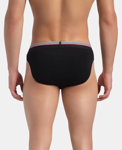 Image of Jockey US49 Men Super Combed Cotton Solid Brief with Ultrasoft Waistband