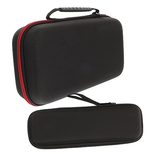 ERINGOGO 2Pcs Hard Carrying Case for Handheld Microphone Portable Mic Holder Pouch Shockproof and Storage Bag for Business Travel Protects Against Scratches and Drops