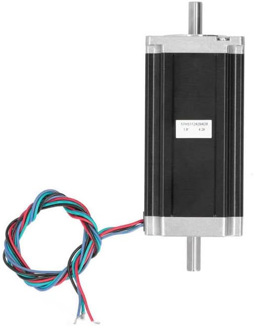 57 Stepper Motor 3Nm High Torsion Motors with 8mm Shaft for CNC Milling Machine 24V 4.2A - (Shaft Diameter: single shaft)