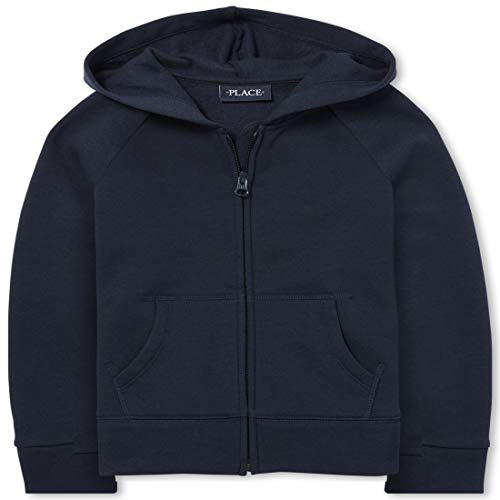 The Children's Place Uniform Fleece Zip Up Hoodie