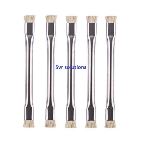SVR-5 Pc ESD Anti-Static Brush Motherboard Aluminum Brush for PCB Mother Board Any ESD Cleaning Products Brush Pack 5, Silver (B09FGZMGPN) Amazon Price History, Amazon Price Tracker