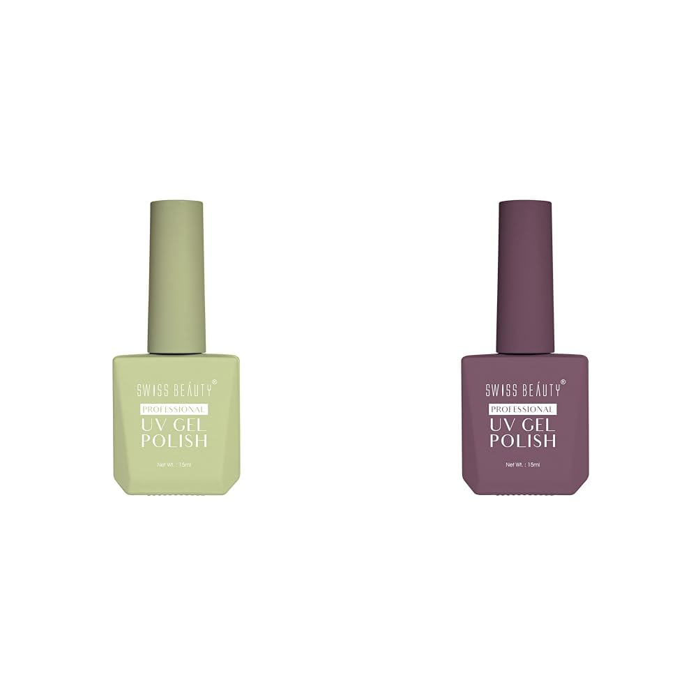 SWISS BEAUTY Professional Uv Gel Finish Nail Polish Combo, 15 Ml-picture-25