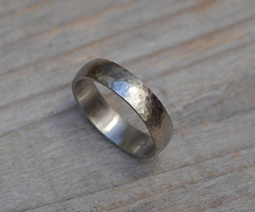 hammered wedding bands