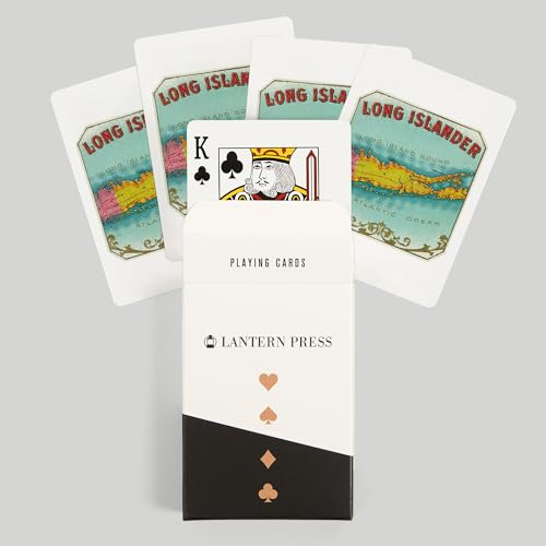 Long Islander Baraja de 52 Cartas Poker miniatura 6