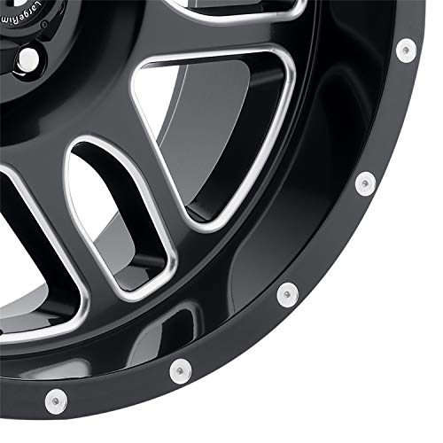 Pro Comp Alloys PRO COMP WHL LRG Squadron Matte Black Milled 20×10 5×5 4.5BS Offset, 24mm Cap by PRO COMP - Image 3