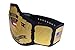 AA Tentaclus Nessa WCW United States Heavyweight Wrestling Championship Belt, WCW United States Wrestling Replica Belt 4mm, Black/Gold