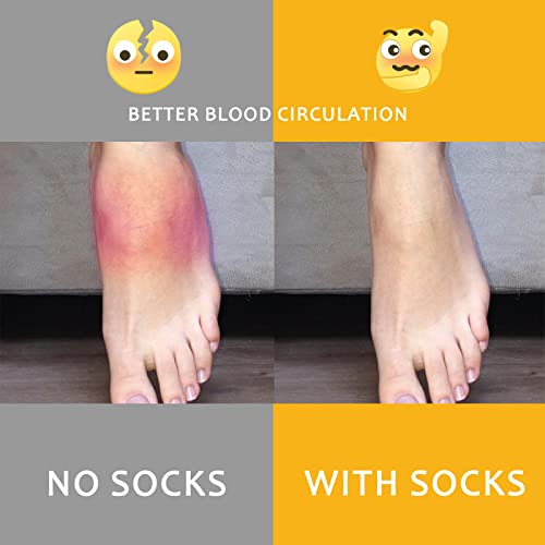 Image of fenglaoda Compression Socks for Women Men 3 Pairs Graduated Compression Support Circulation Socks for Nurses