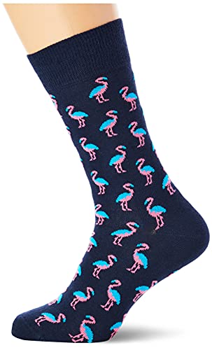 HS by Happy Socks Herren Flamingo-Socken, 36-46 (Größe: 41-46)