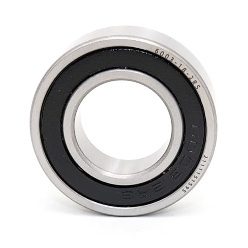 Rodamientos rígidos de bolas 6003-18-2RS de alta precisión dimensional ABEC-1