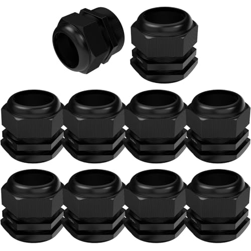 Prensaestopas entrada de conducto M63 negro Lumonic estanco d37-44mm