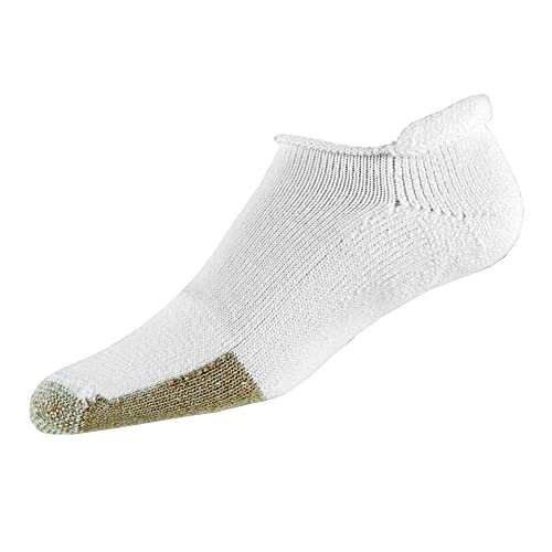 Thorlo Low-Cut Rolltop Tennis Socks - White T-13 (Mens Shoe 9-12.5)