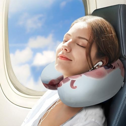 Almohada U espuma viscoelástica tamaño único miniatura 3