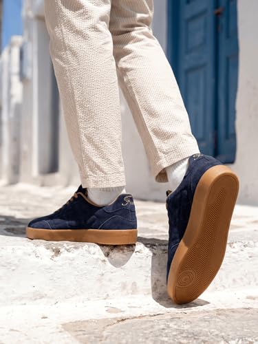 Image of Bacca Bucci Men Suede Sneaker Shoes