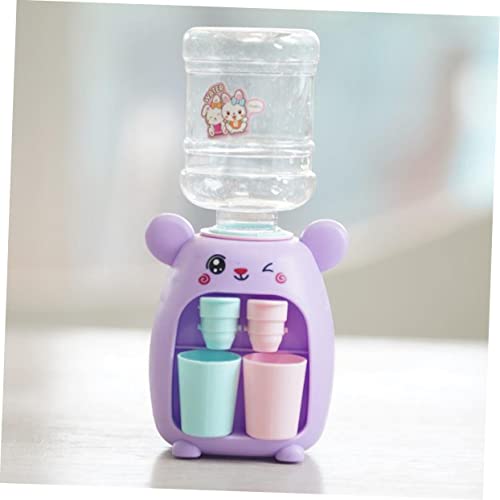 Toyvian 2 Peças Dispensador De Água Infantil Mini Presentes Brinquedos De Mesa Mini Aparelho De Cozi