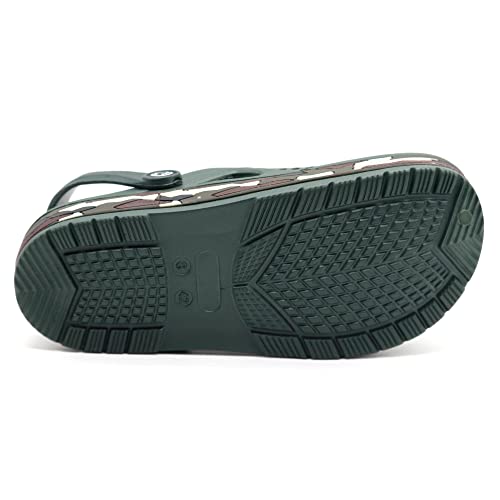 Image of SVAAR Men's Super Stylish Clogs || Sandals with Adjustable Back Strap for Men