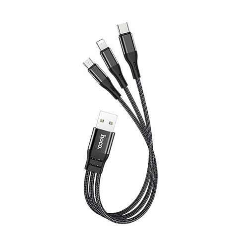 JTT hoco X47 3in1 ショートケーブル 25cm X47-3IN1S