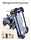 JOYROOM 2025 Handyhalterung Fahrrad, [1s Auto-Sperre][100mph Militär Anti-Shake] Handyhalterung Motorrad, [5s Install] Universal Lenker Holder für iPhone 16 Samsung S24, Alle 4,7‘’-7 Smartphone