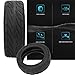 CHICIRIS 70/65-6.5 Tire, 255 X 70 Inflatable Tyre Pneumatic Outer Tube for 9 Balancing Scooter Amp; Pro