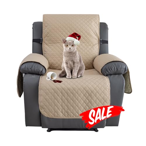 Funda para sillón reclinable resistente al agua protector caqui 2