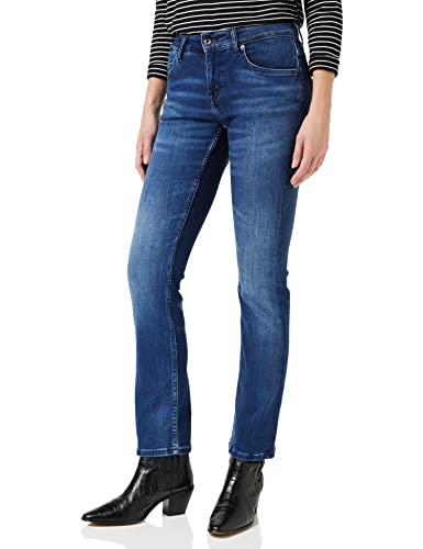 Preisvergleich Produktbild MUSTANG Damen Sissy Straight Jeans, Mittelblau 702, 29W / 34L
