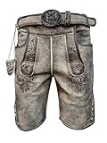 Durch den aufwendigen Bearbeitungsprozess und echte Handarbeit wird die Lederhose gewollt auf urig und alt getrimmed.
