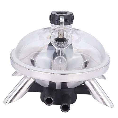 Lybunair 240cc Farm Cow Sheep Milking Claw Milk Collector Tool with Stainless Steel Base, Milking Machine Accessories