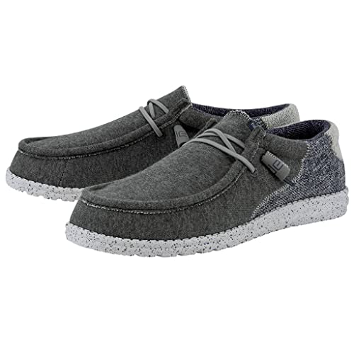 Image of HEYDUDE Men's Wally Suede Multiple Colors | Men's Shoes | Men's Lace Up Loafers | Comfortable & Light-Weight