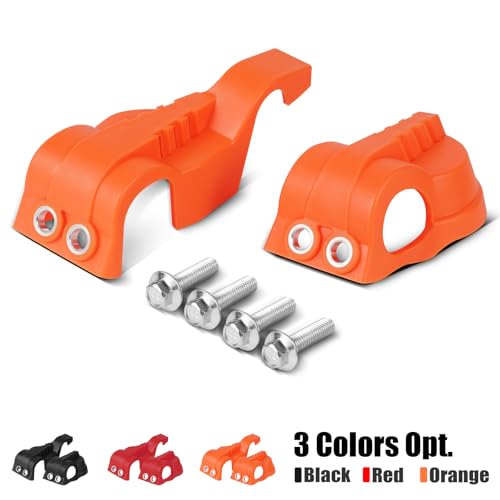 Protector naranja de horquilla NICECNC para enduro KTM 6