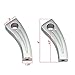 INNOGLOW Motorcycle Handlebar Risers Custom 1 Inch Bars Grips Billet 4.5